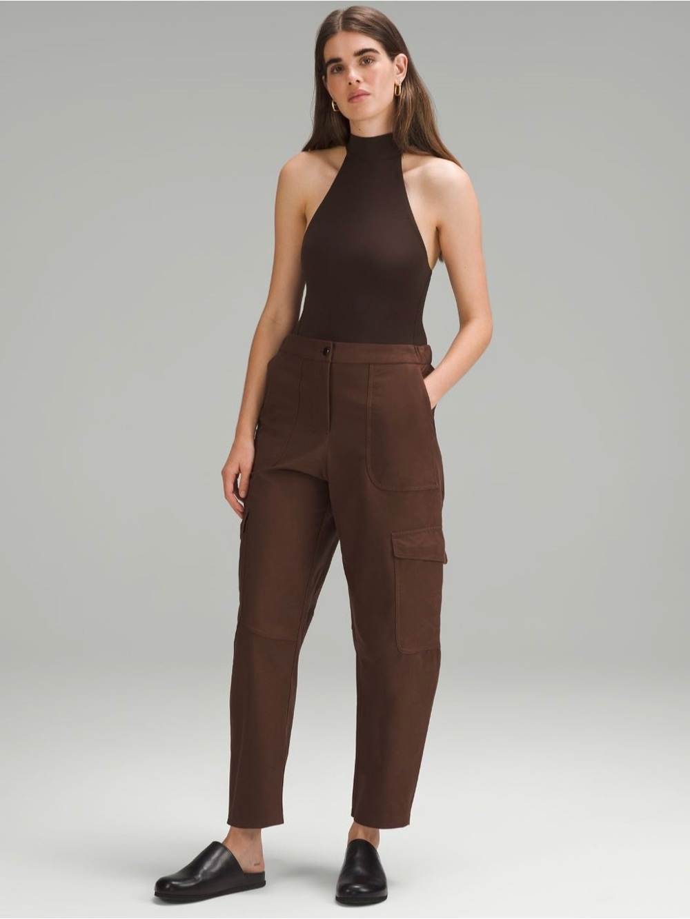Lululemon Wundermost Ultra-Soft Nulu Mockneck Sleeveless Bodysuit